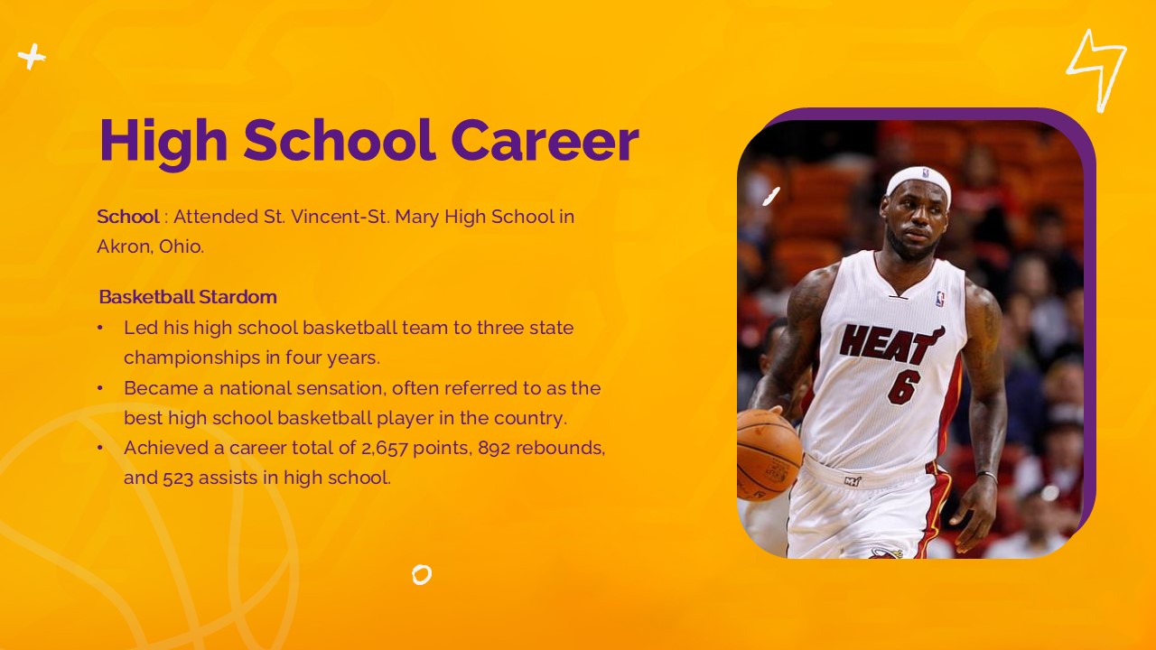 LeBron James High School