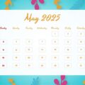 May 2025 Calendar