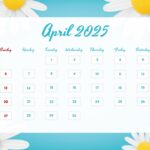 april 2025 calendar template