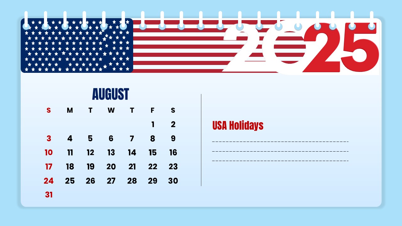 august 2025 us holidays calendar