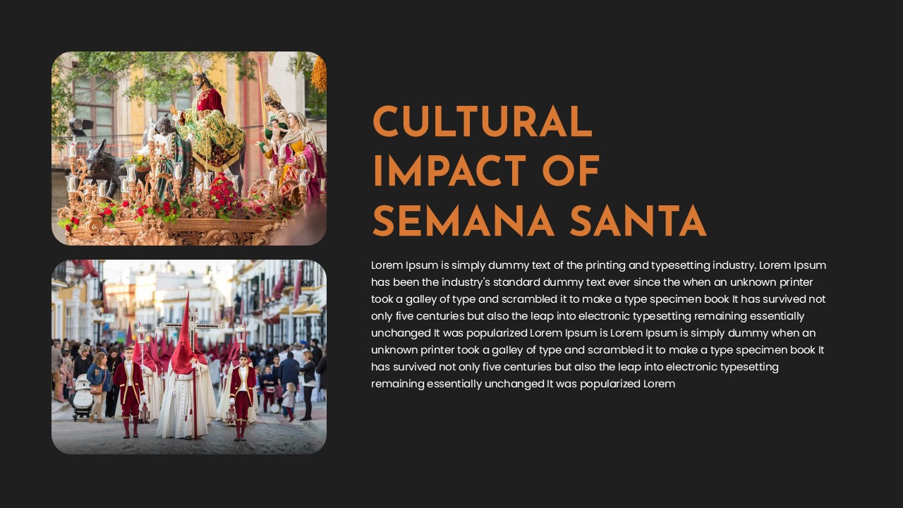 cultural impact of semana santa