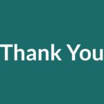 data report thank you