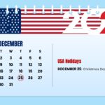 december 2025 calendar with us holidays