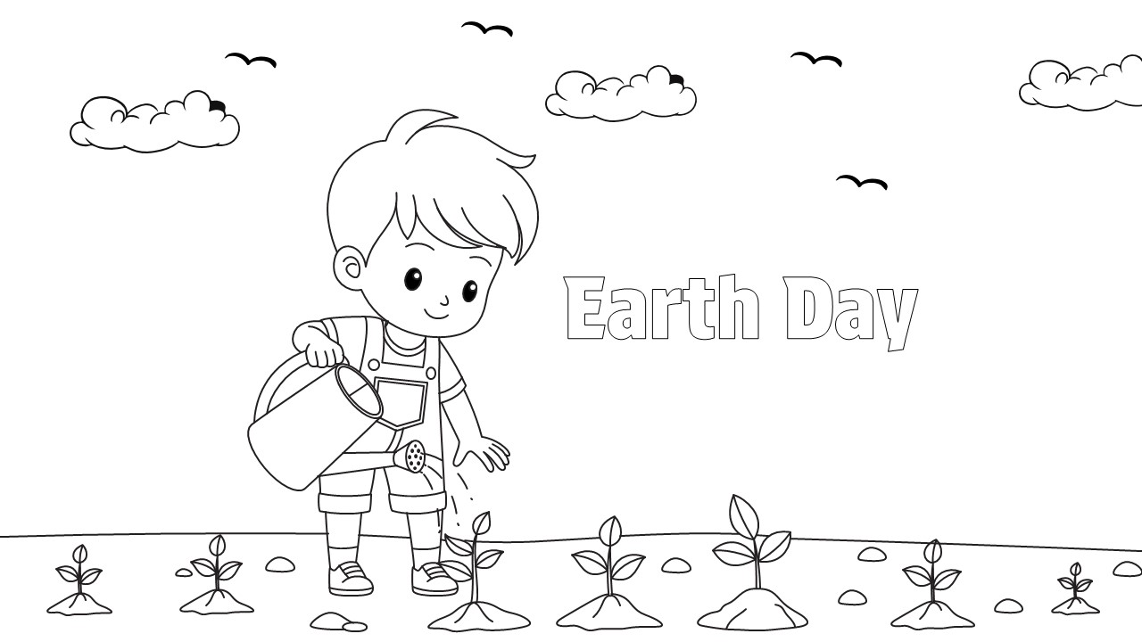 earth day coloring pages