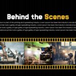 film behind the scenes template