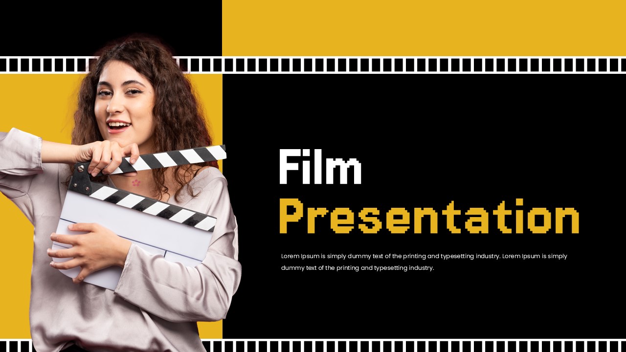 film presentation template