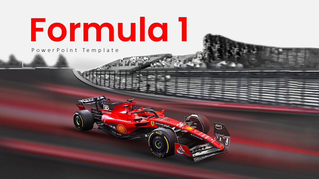 formula 1 powerpoint template