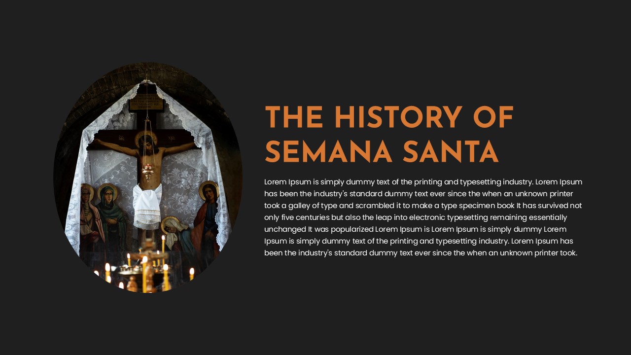 history of semana santa