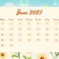 june 2025 calendar