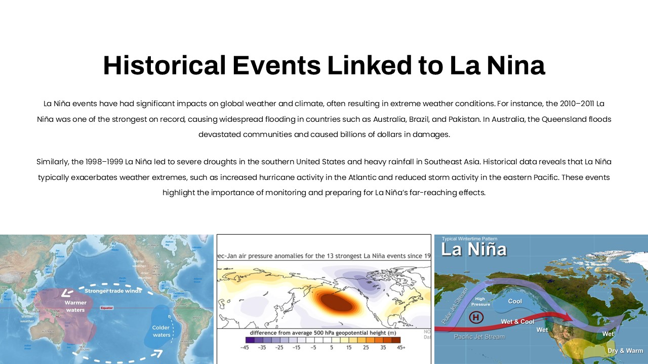 la nina destruction