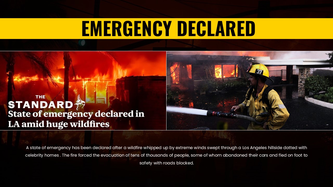 los angeles emergency declared