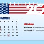 november 2025 usa holidays