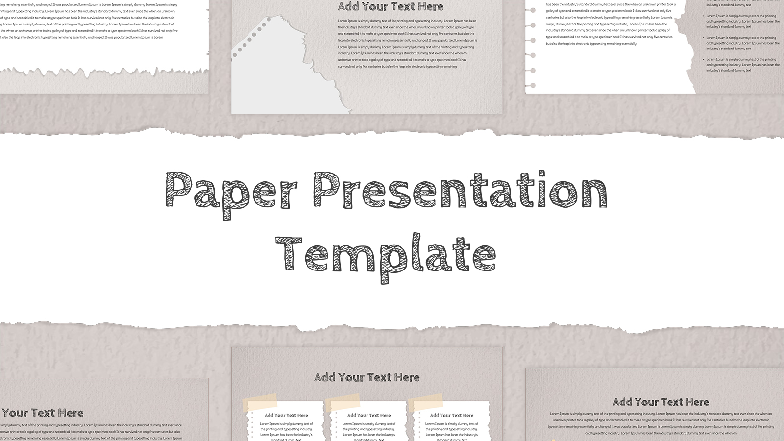 paper presentation template