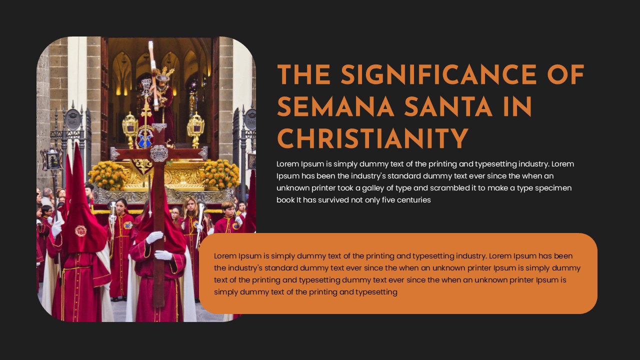 significance of semana santa in christianity