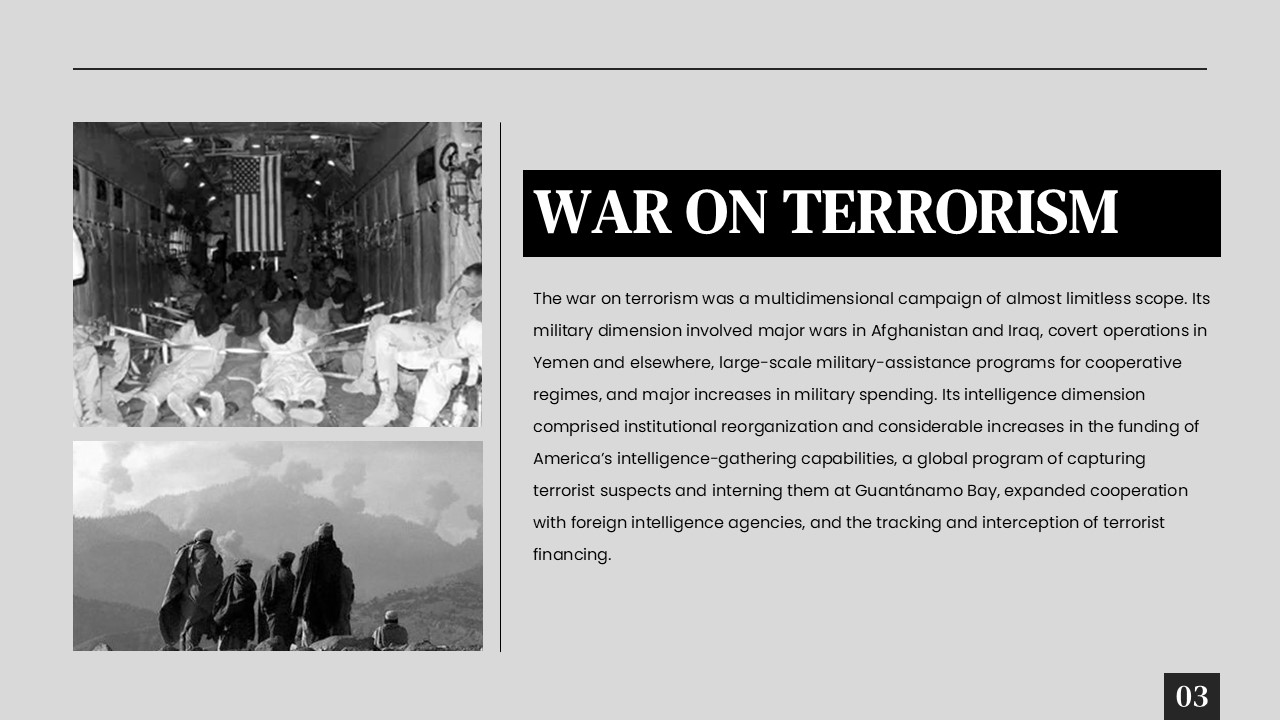 US war on terrorism