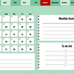 august 2025 digital planner calendar