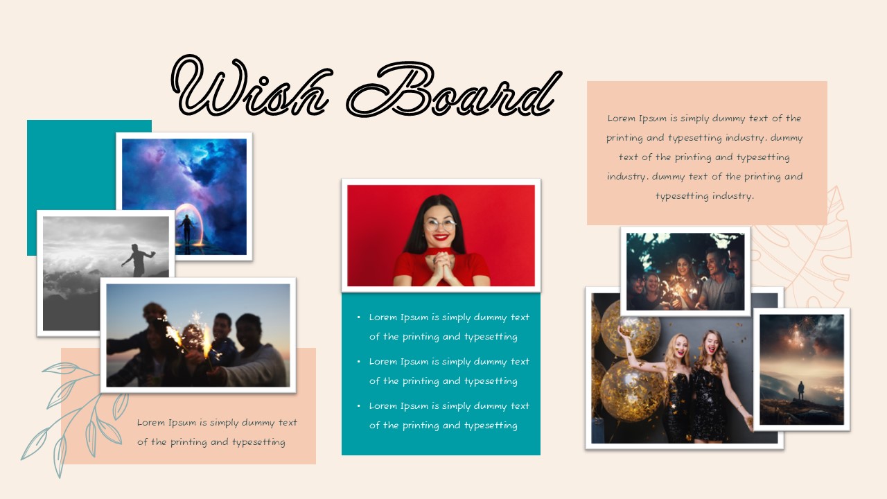 creative wish board template