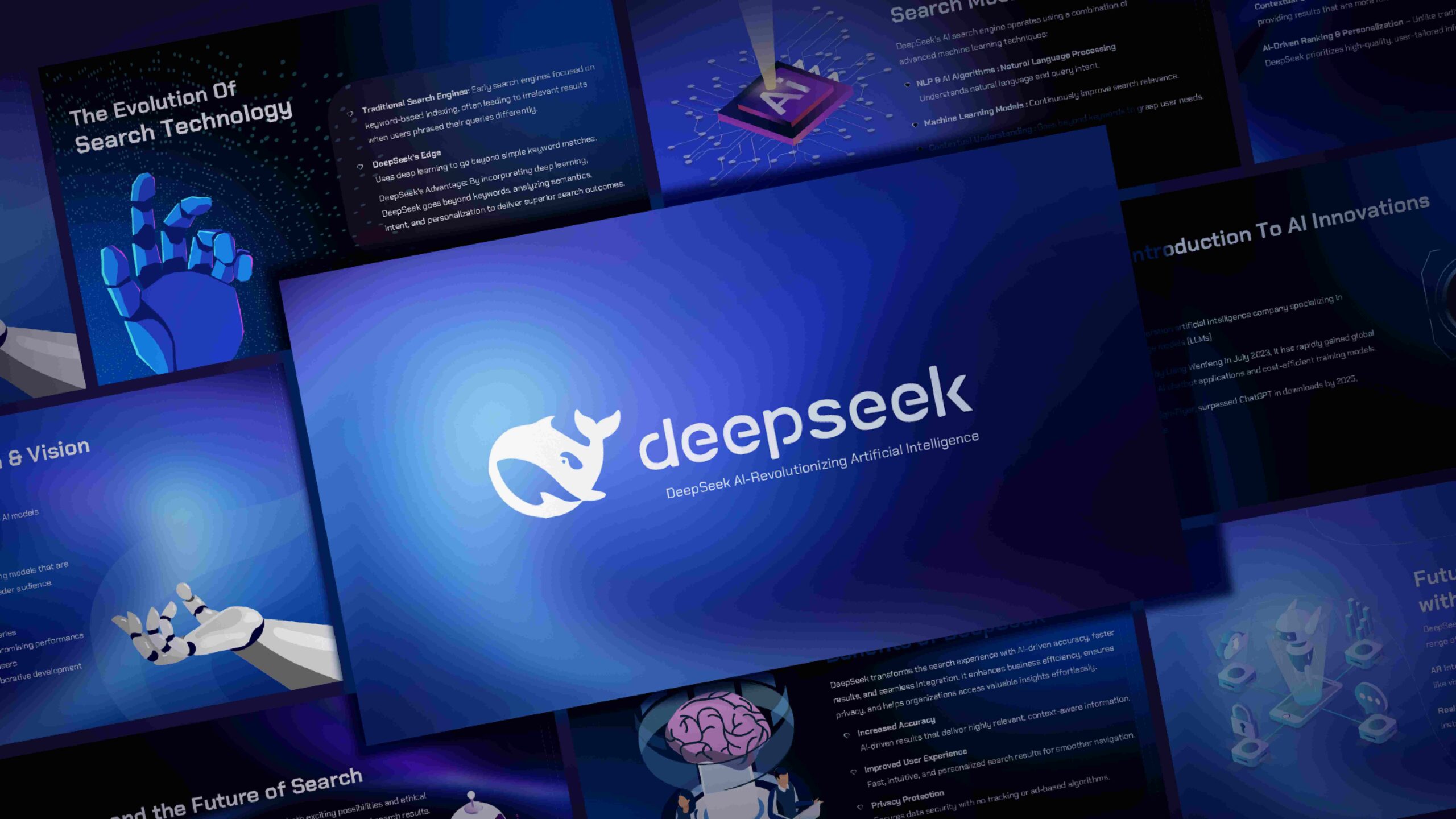 deepseek presentation template