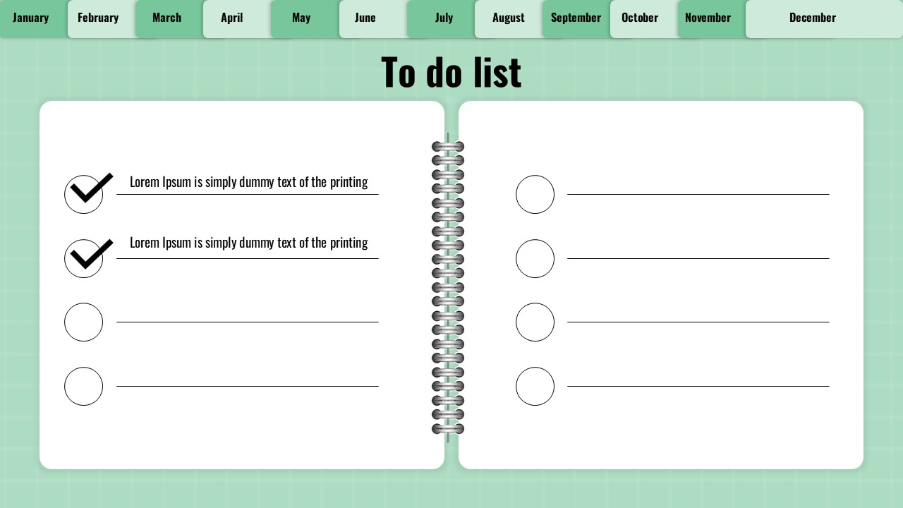 digital planner to do list