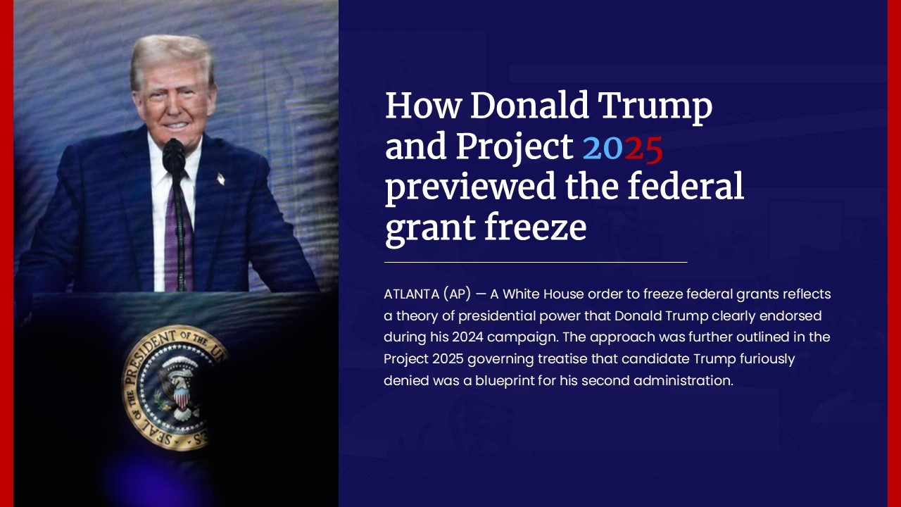 Donald Trump y el proyecto 2025