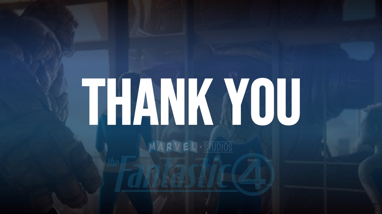 fantastic 4 thank you