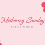 floral mothering sunday background