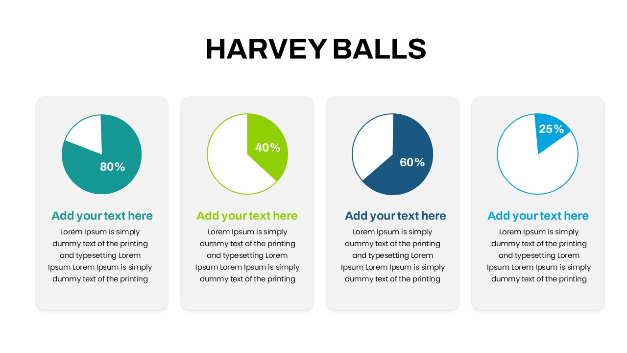 Harvey Balls Infographics Template for PowerPoint and Google Slides ...