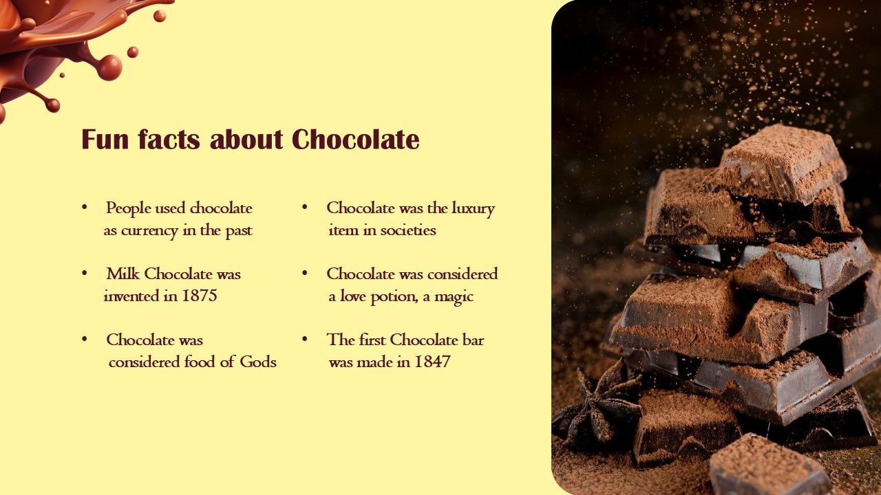 interesting facts about chocolate