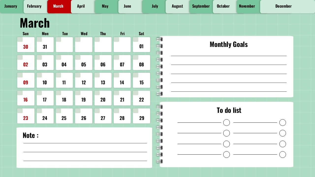 march 2025 digital planner calendar