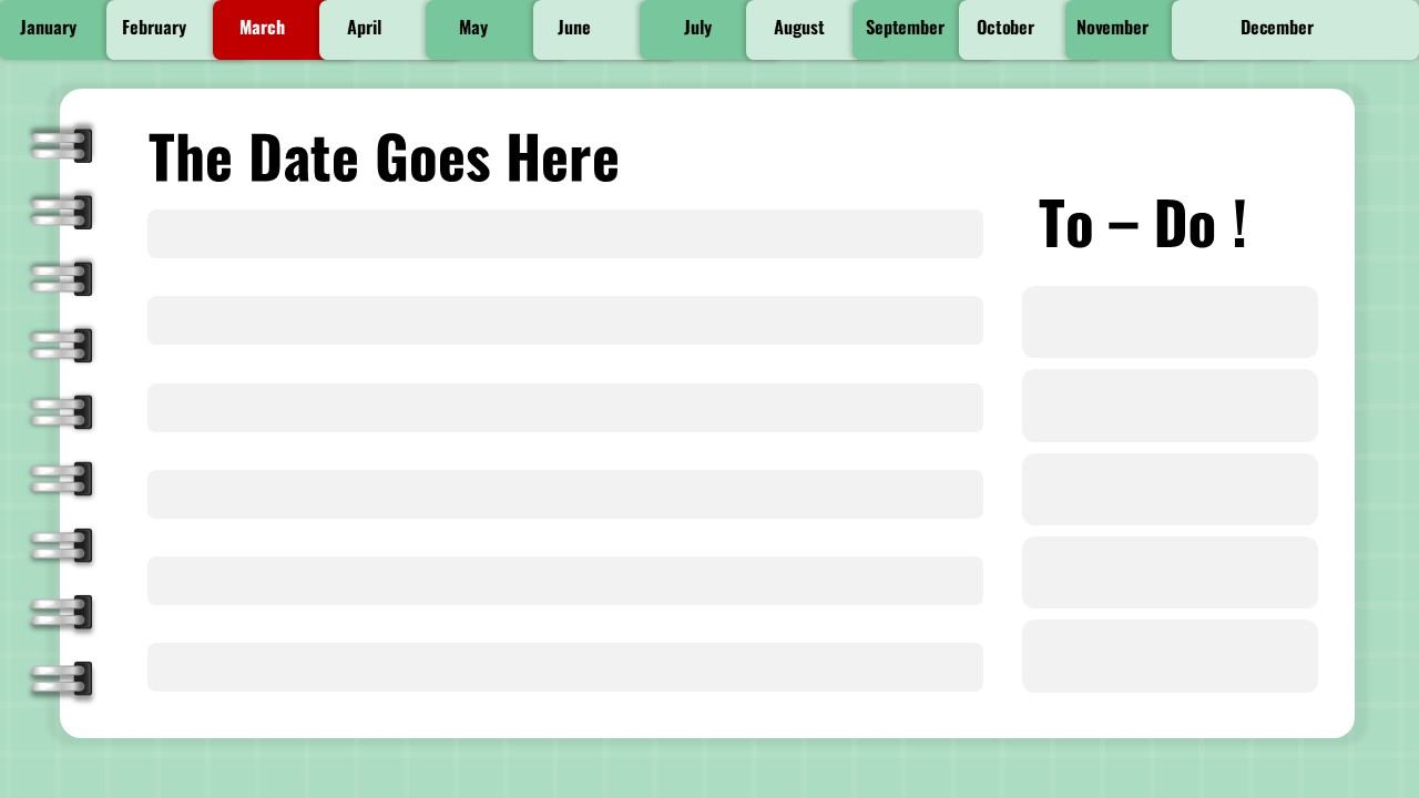 march 2025 to do calendar
