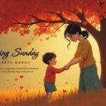 mothering sunday background template