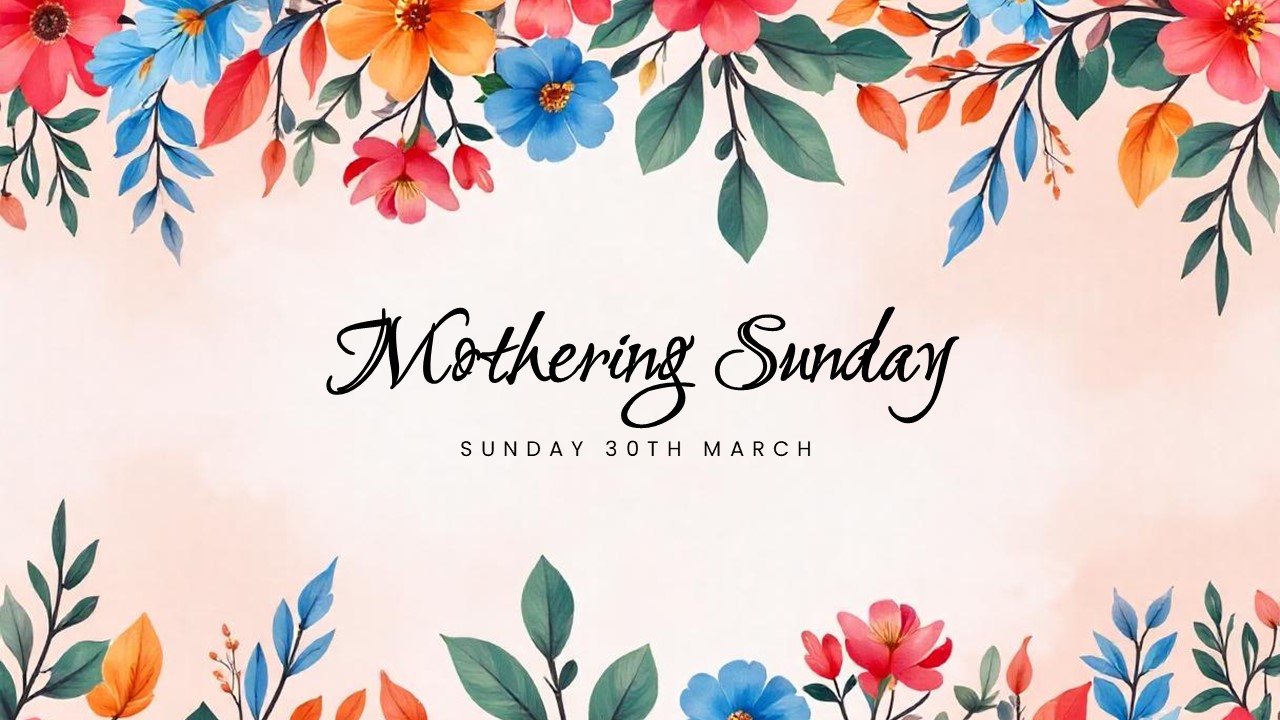 mothering sunday template