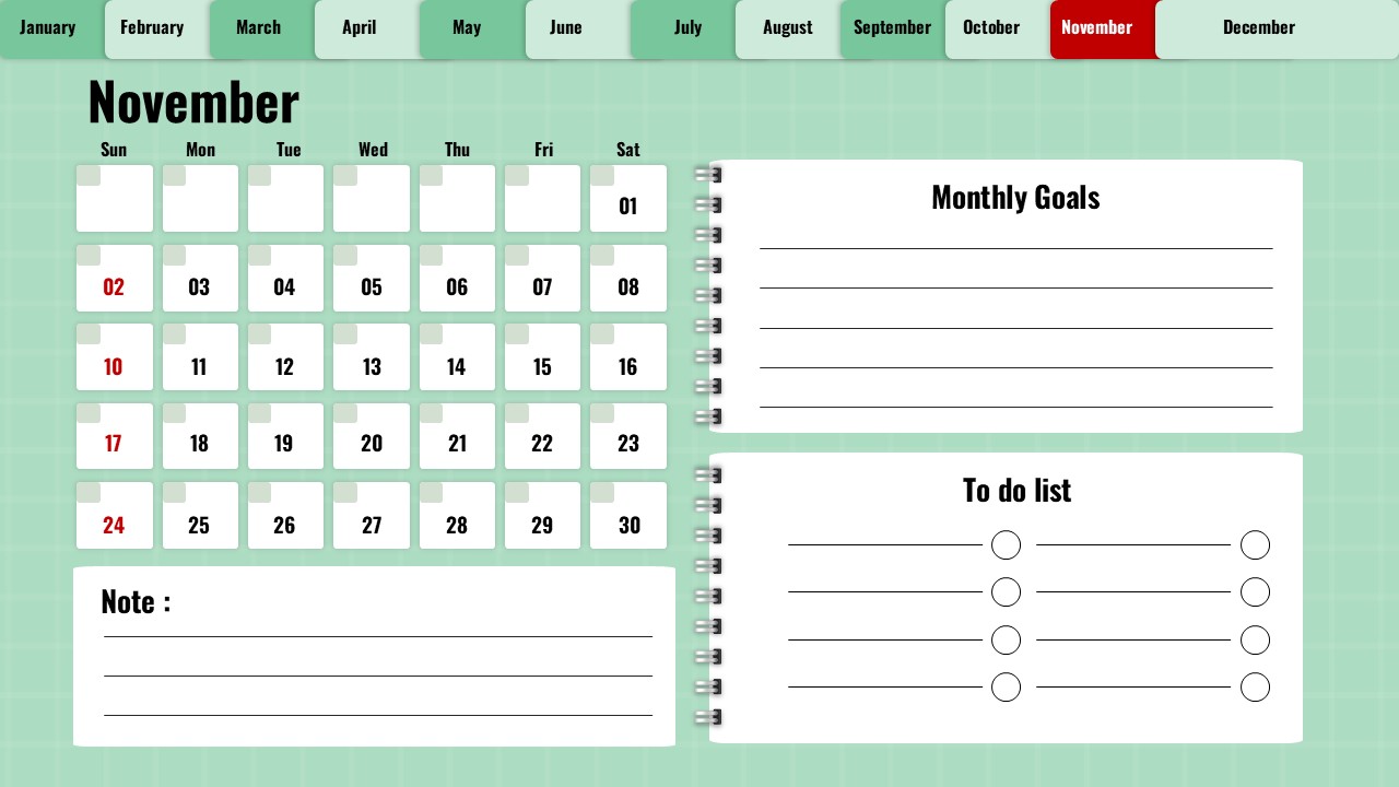 november 2024 digital calendar template