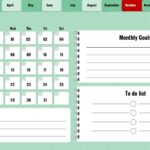 october 2025 digital planner calendar