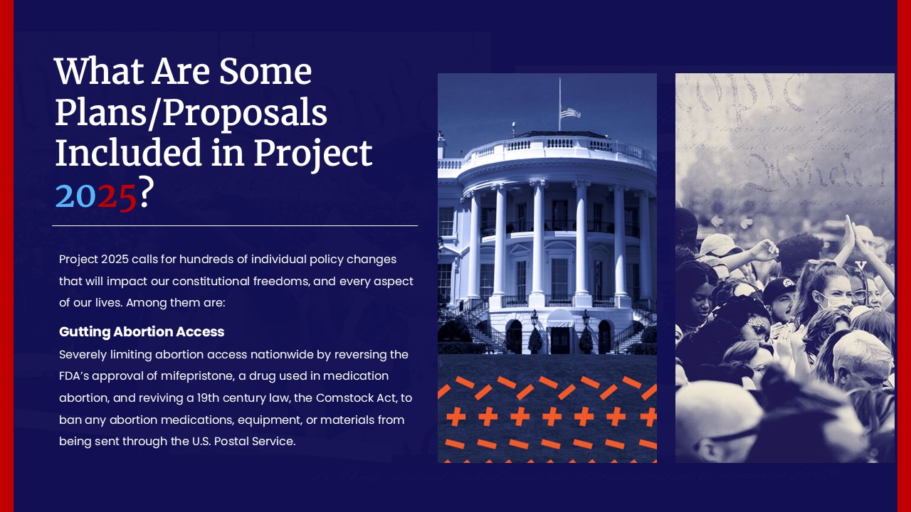 Políticas y propuestas del proyecto 2025