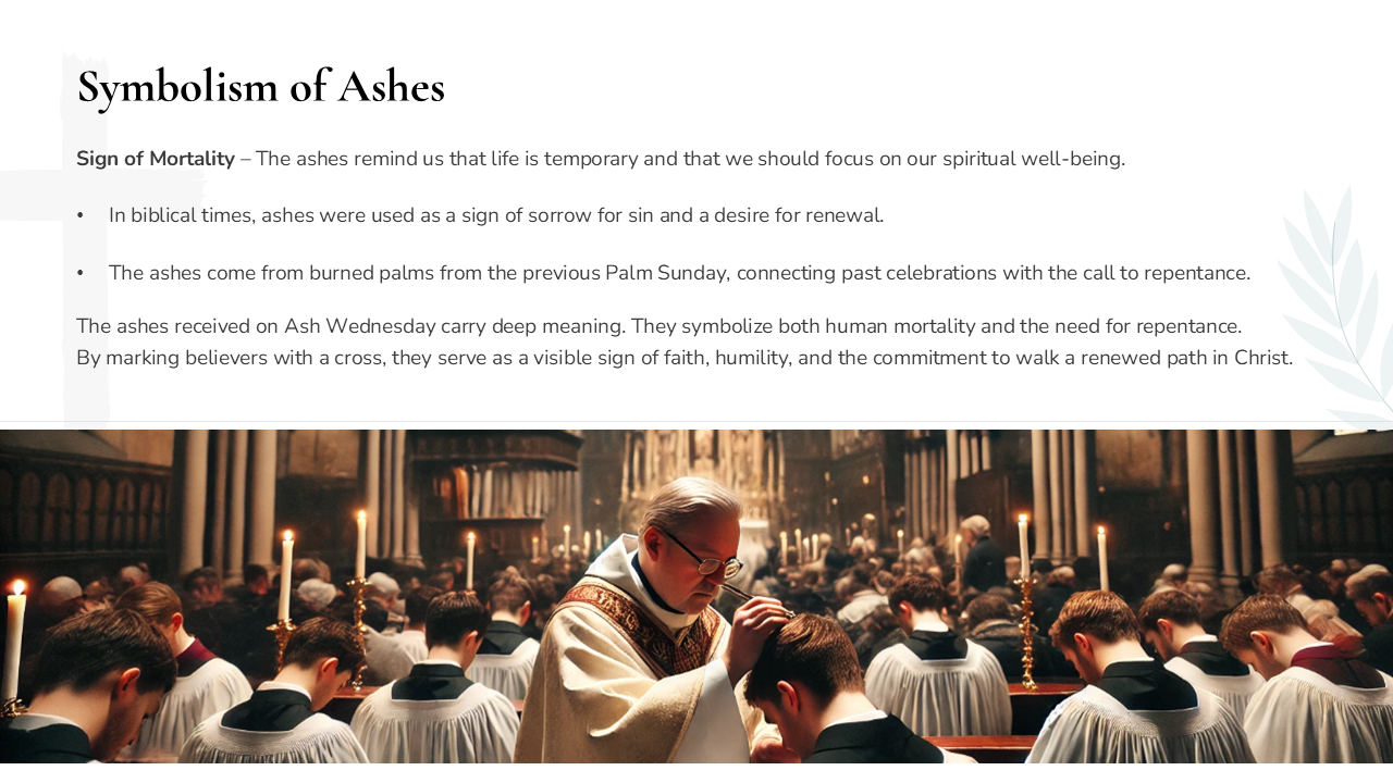 symbolism of ashes
