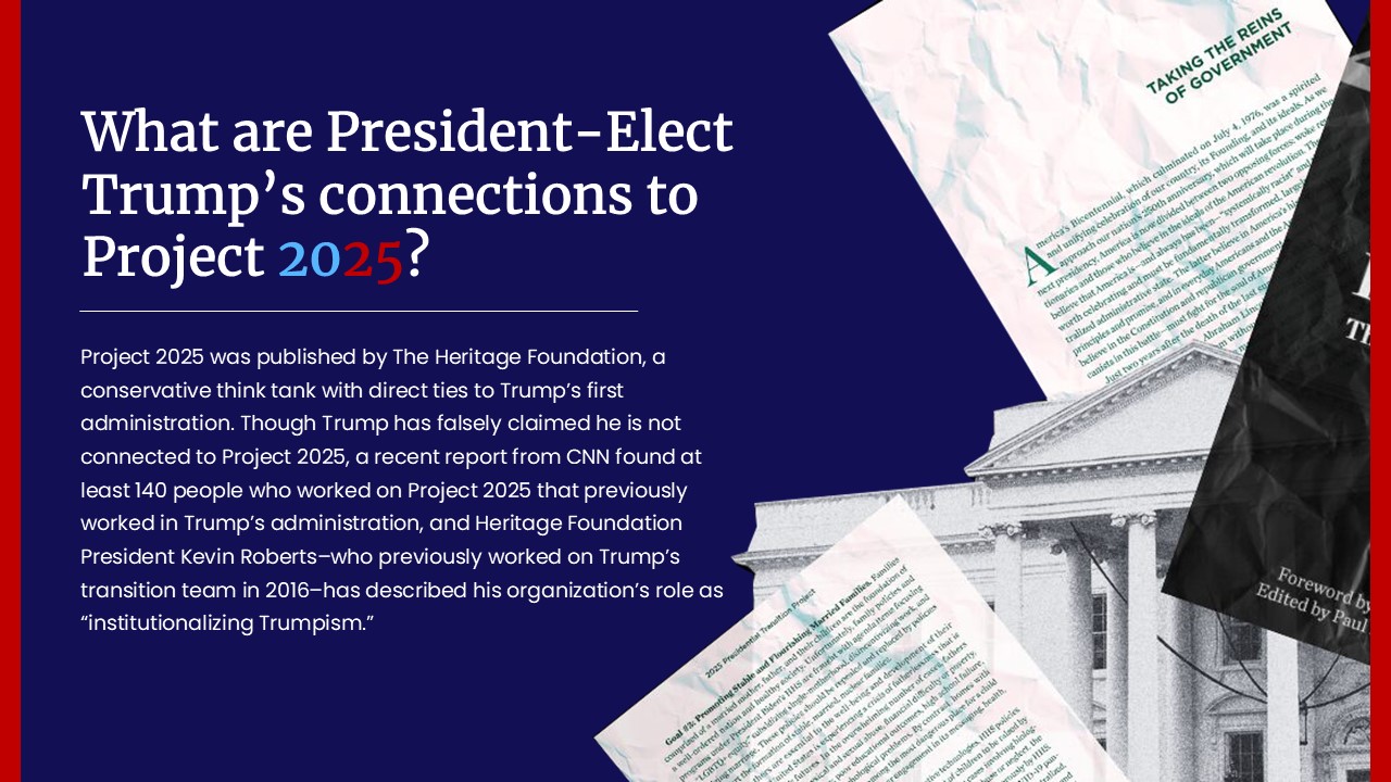 La conexión Trump en el proyecto 2025