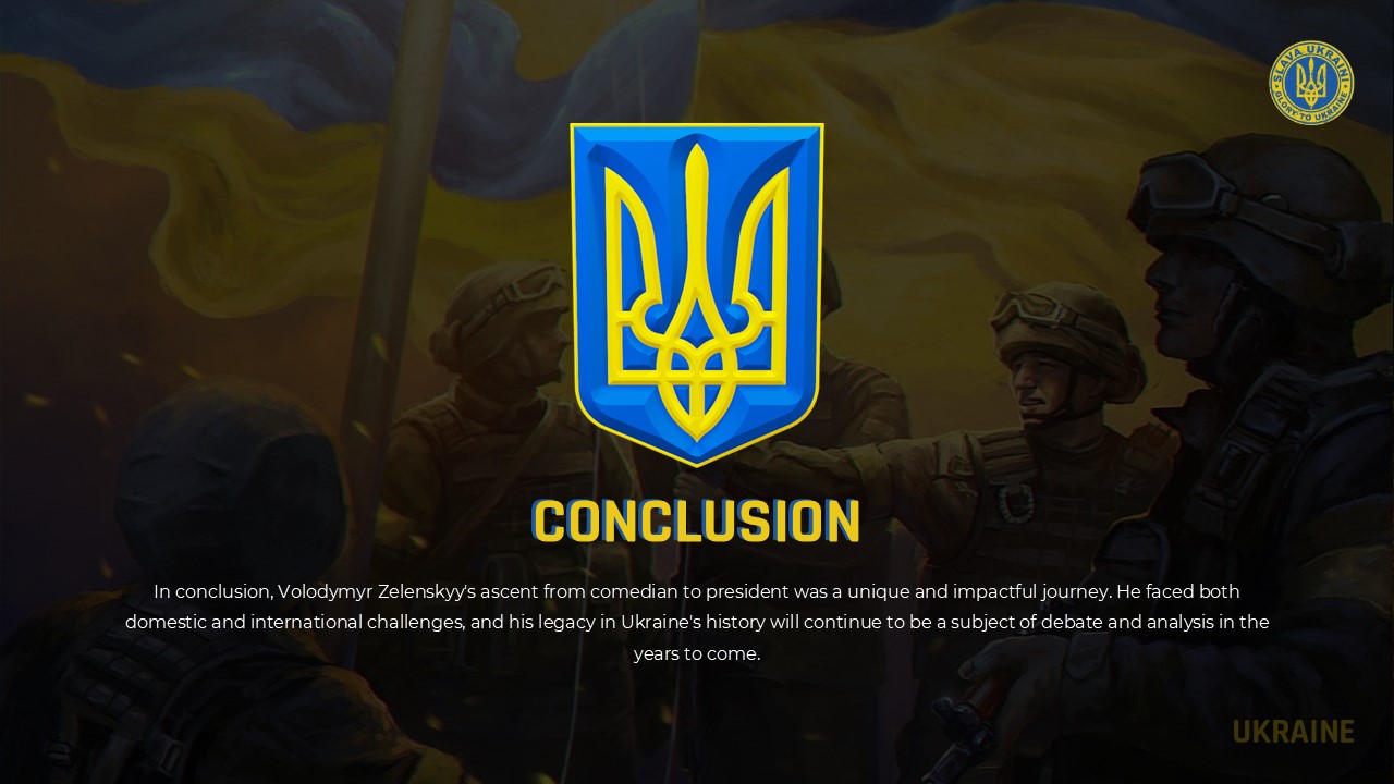 volodymyr zelenskyy conclusion