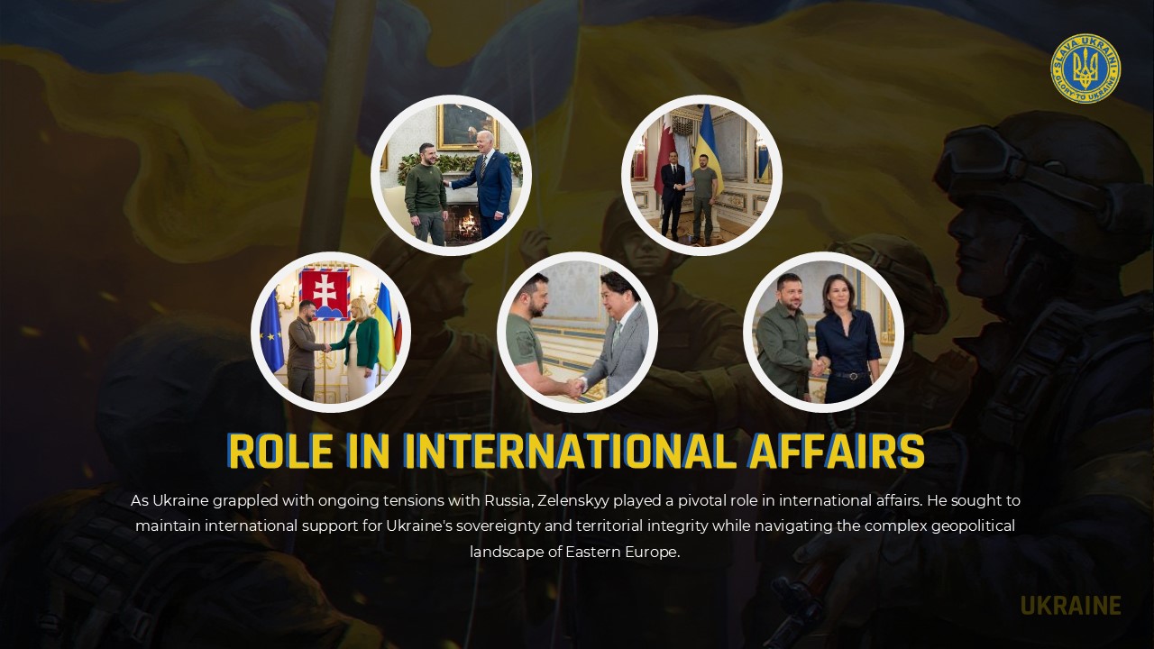 volodymyr zelenskyy international affairs