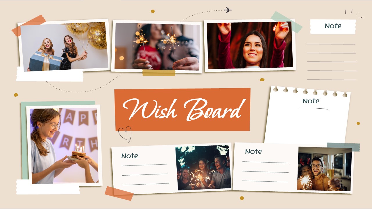 wish board template