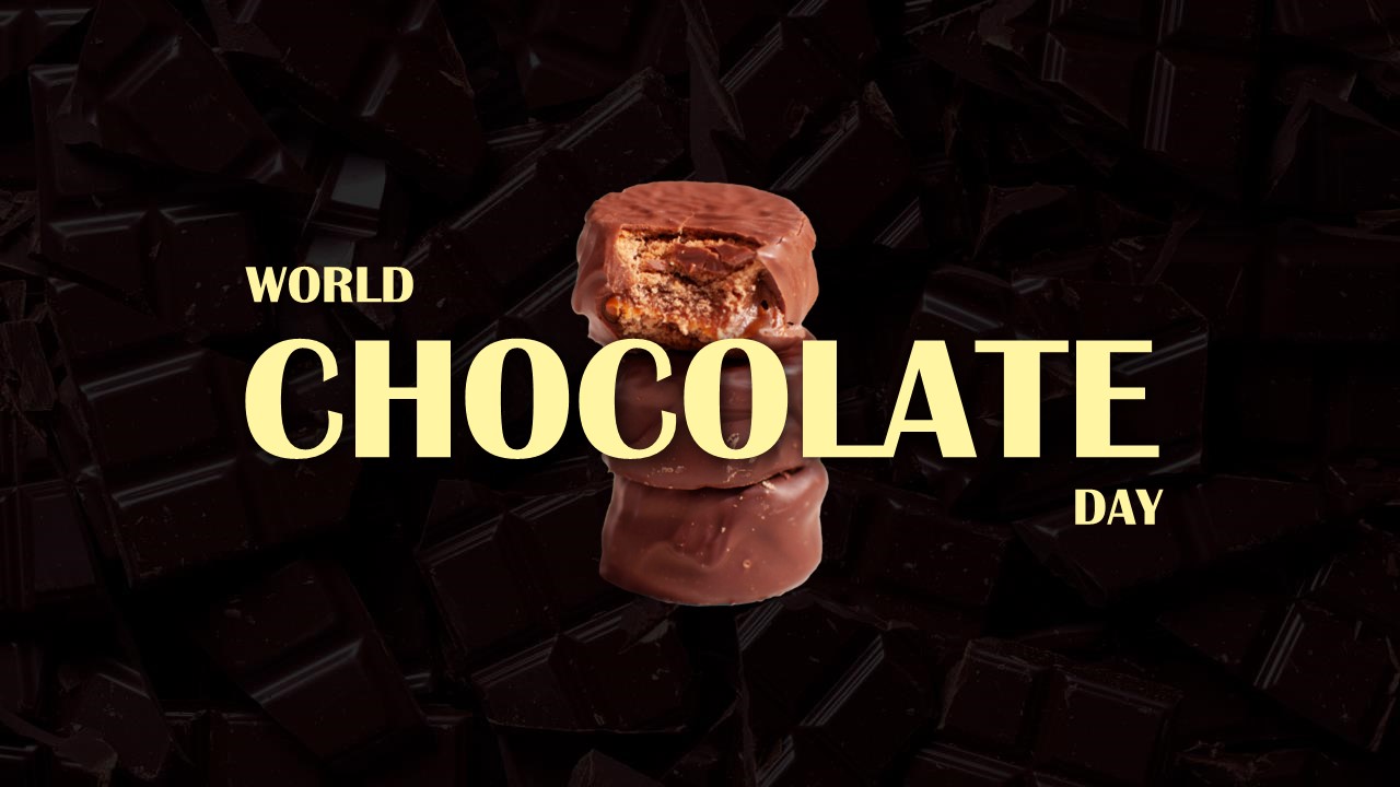 world chocolate day theme template