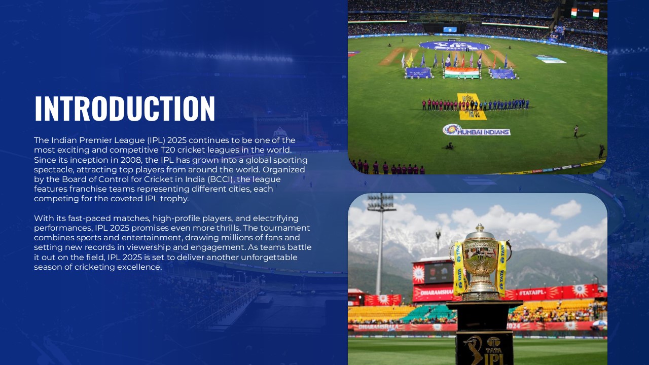 IPL 2025 Introduction