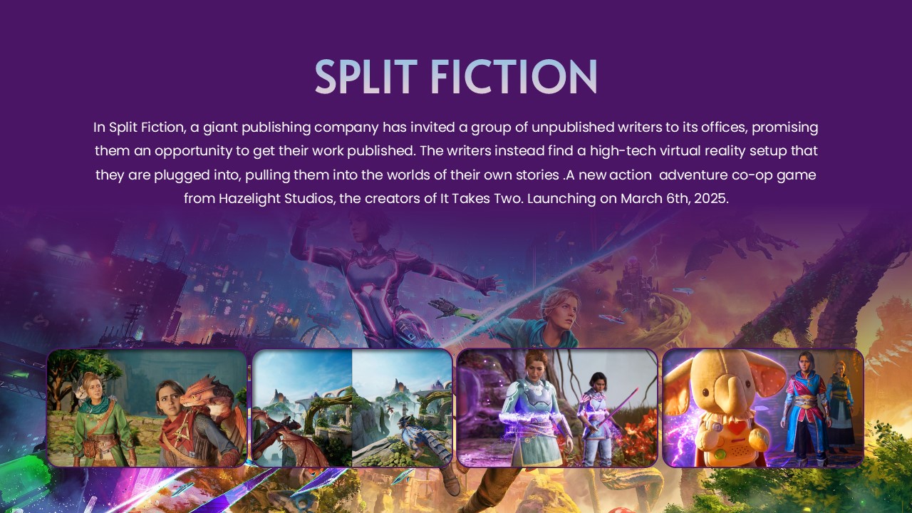 Split fiction game story