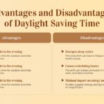 advantages and disadvantages of daylight saving time