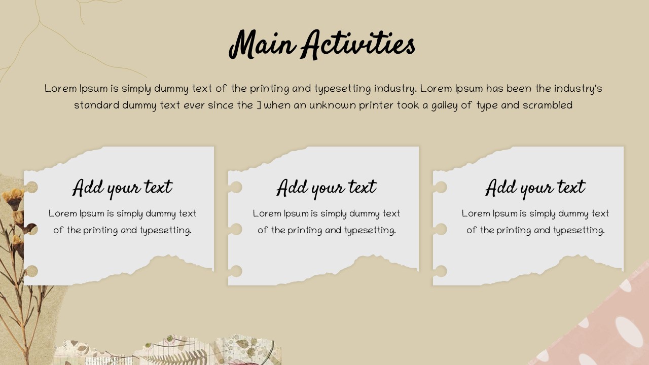 aesthetic style template