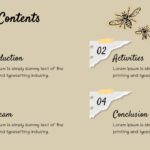aesthetic table of contents template