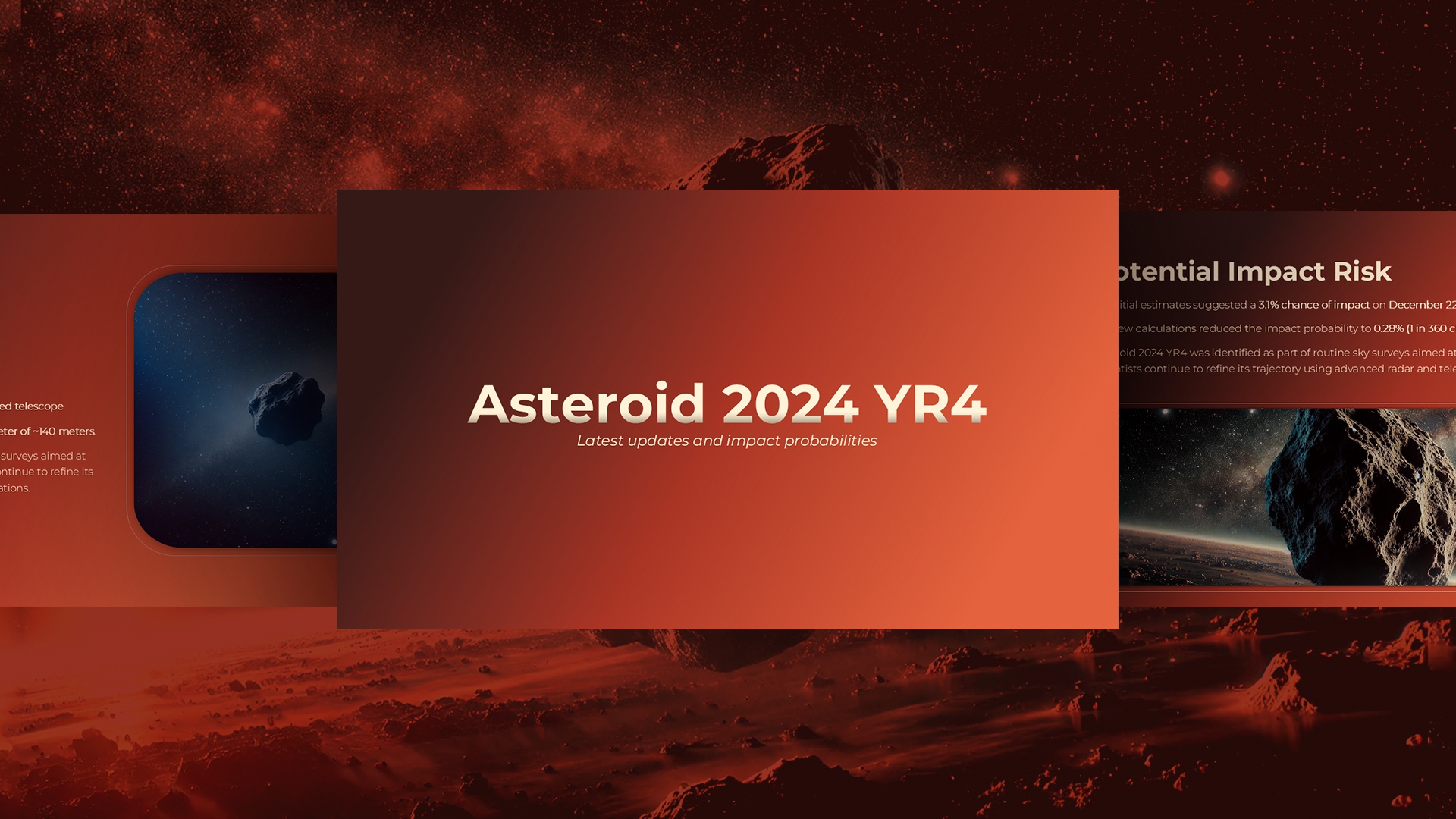 asteroid 2024 YR 4 cover image