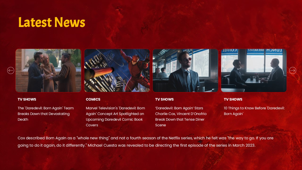 daredevil born again latest news