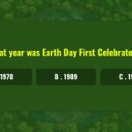 earth day quiz