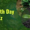 earth day quiz template